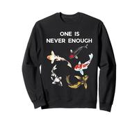 Koi Fish One is Never Enough Tee Felpa