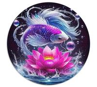 Koi Fish Puzzle Di Cartone 1000 Pezzi Per Adulti Beautiful Carp Per Uomo E Donna Giocattolo Per GiocoFamiliare 1000pcs (67.5x67.5cm)
