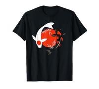 Koi Fish Vintage Giapponese Sakura Estetica Nishikigoi Maglietta
