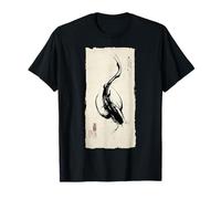 Koi Giapponese Art Vintage Zen Perseveranza Regalo Maglietta