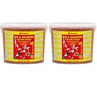 KOI&GOLDFISH COLOUR STICKS 5L / 430g - è un mangime galleggiante completo che esalta i colori per tutte le Koi colorate (Confezione da 2)