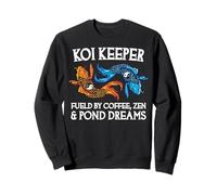 Koi Keeper Alimentato da caffè Zen e Pond Dreams Felpa