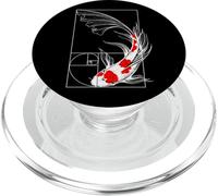 Koi Pesce Geometria Fibonacci Spirale Giapponese PopSockets PopGrip per MagSafe