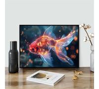Koi Rosso Puzzles 700 Pezzi per Adulti, Challenge Gioco Educativo per adulti, puzzles per Gioco Familiare, Giochi Rilassamento e Intelligence, puzzle 700 pezzi 52 x 38 cm