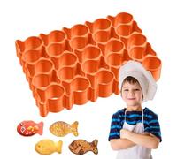 Koi - Tagliapasta per cracker, mini tagliapasta per pesce, snack | Koi Fish Cutter Mini stampo a forma di cibo Forniture da cucina Strumento Novità Divertente Cracker Forme per Pesce a forma