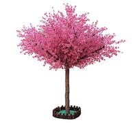 KOIAMVZW Simulazione di Fiore di Ciliegia Artificiale Simulazione di Simulazione pianta Fatta a Mano Fino di Seta Sakura Flower Wishing Tree per la Camera da Letto Office Living Party Decorazioni per