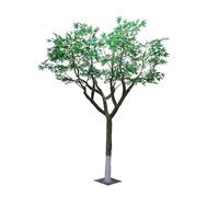 KOIAMVZW Simulazione in Acero Verde Outdoor paesaggistica Ornamento Falsa Giardino Giardino Giardino Giardino Finto Paesaggio paesaggistica Vera Polo in Legno Acero Verde 2m