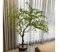 KOIAMVZW Talbero Giapponese simulato, Albero Artificiale, Grande Albero Finto Paesaggio Verde Piante, Cavallo da Finestra Ubriaco in Legno in Legno Decorazione Interno ed Esterno h 1,6 m/5,2 Piedi