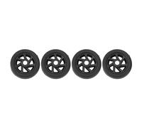 Koieam Suitcase Wheels Replacement,4pcs Suitcase Wheels Replacement lasting Silent PVC Swivel Luggage Caster Wheels Repair