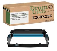 KOINKTO Compatibile con kit fotoconduttore Lexmark E260X22G, adatto per unità tamburo E260 E360 E460 E462 E260d E260dn E360dn E460DN E462DTN 30.000 pagine (confezione da 1 nero)