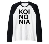 Koinonia Spelling Bee Texas 2018 Concorso di parole per studenti Maglia con Maniche Raglan