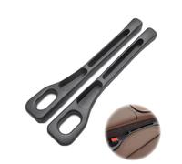KOIYWQA 2 PCS Tappi per Fessure Auto per Peugeot 3008 Hybrid 2024-, Sedili Auto Tappo Fessure Sedile Riempire Lo Spazio tra Il Sedile e Il Bracciolo,A Black
