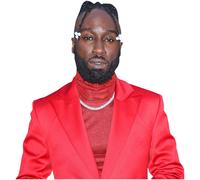 Kojey Radical (Red) Half Body Buddy Cutout
