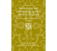 Koji Yamamoto Stereotypes and Stereotyping in Early Modern En (Copertina rigida)