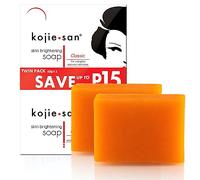 KOJIE SAN - Sapone all’Acido Kojico - 2 barrette X 65 grammi - Originale Kojie - Cura e Protezione della Pelle