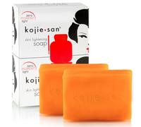 Kojie San Sapone all'acido Kojico sbiancante con olio di cocco e tea tree per una pelle brillante, tono della pelle uniforme e impeccabile Skin Lightening Kojic Acid Soap - Confezione da 2 x 135 g