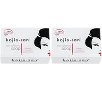Kojie San - Sapone Schiarente all'Acido Kojico per il Viso - Unisex - 135g - Riduce Macchie e Uniforma il Teint (Confezione da 2)