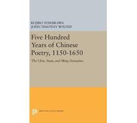 Kojiro Yoshikawa John Ti Five Hundred Years of Chinese Poetr (Copertina rigida)