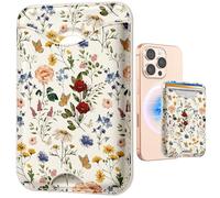 Kokaade Compatibile con Magsafe Wallet Magnetic Card Holder - Portafogli per telefono per donne adolescenti ragazze modello carino per iPhone 16/15/14/13/12 Series Slim per Apple Mag RFID Magnet