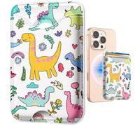 Kokaade Compatibile con Magsafe Wallet Magnetic Card Holder - Portafogli per telefono per donne adolescenti ragazze modello carino per iPhone 16/15/14/13/12 Series Slim per Apple Mag RFID Magnet