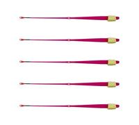 kokdid 5pcs Inverno Canna Da Pesca Morsi Colpi Indicatori 10cm Top Tip Attrezzatura Strumento Accessori Ghiaccio Morsi Invernali Scioperi Indicatori Attrezzatura Punta Strumento Attrezzatura di