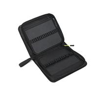 kokdid Astuccio per matite ad alta capacità 60/72/100/120 slot per matite da colorare portapenne organizer per pennarelli artistici, Nero , 100 holes