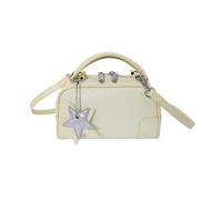 kokdid Borsa da bowling in pelle PU elegante borsa a tracolla con tracolla regolabile borsa a tracolla per shopping e viaggio borsa PU per le donne