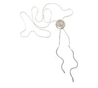 kokdid Collana a catena scorrevole regolabile geometrica con ciondolo in lega facile da usare per abiti eleganti impilabili, triangle, Metallo