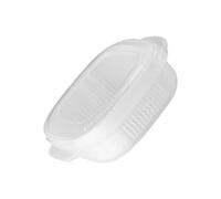 kokdid Contenitore per riso sicuro per microonde e congelatore, con guarnizione a tenuta stagna, per preparare i pasti in cucina
