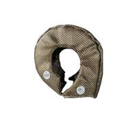 kokdid Copertura termica automobilistica della barriera di protezione termica turbocompressore accessorio scudo termico coperta doppia turbina laterale protezioni