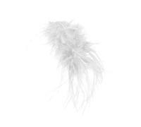 kokdid Fermaglio per capelli fatto a mano con piume, versatile, adatto per varie occasioni