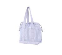 kokdid Hobos - Borsa da piscina da donna, con tasca interna con cerniera, borsa da nuoto per vacanze, borsa a tracolla in tessuto a prova di sabbia, impermeabile, per piscina, grigio, Large