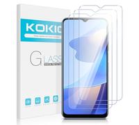 Kokio Vetro Temperato per Oppo A16/A54s/A16s, 3 Pezzi Durezza 9H Pellicola Vetro Protettiva Compatibile con Oppo A16, Ultra Resistente, Facile da installare(6,52 Pollici)