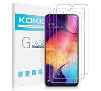 Kokio Vetro Temperato per Samsung Galaxy A50/A50S 6,4 Pollici, 3 Pezzi Durezza 9H Pellicola Vetro Protettiva Compatibile con Samsung A50, Ultra Resistente, Facile da installare