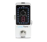 Kokko Looptune Pedale - Looper e accordatore 2 in 1 con true bypass, registrazione loop di 5 minuti e indicatori LED.
