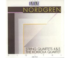 Kokkola Quartet Nordgren: String Quartets: No. 4, Op. 60 / No. 5, Op. 69 (CD)
