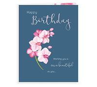 Koko Designs - Biglietto di auguri di compleanno, stile contemporaneo, 20 x 15 cm