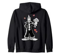 Koko Il Clown Love x Fiori x Cuori Felpa con Cappuccio