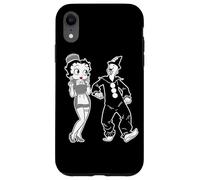 Koko il pagliaccio fantasma e fidanzata vintage cartone animato Custodia per iPhone XR