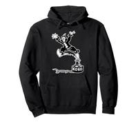 Koko Il Pagliaccio Gotico Vintage Cartone Animato Felpa con Cappuccio