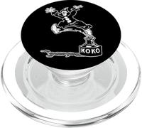 Koko il pagliaccio gotico vintage cartone animato PopSockets PopGrip per MagSafe