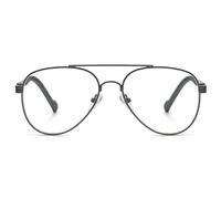 KoKoBin Montatura in metallo vintage occhiali da lettura aviatore rospo telaio obiettivo anti luce blu donna uomo computer occhiali da lettura (grigio, 2,5)