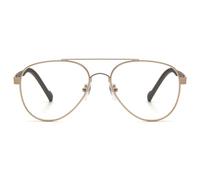 KoKoBin Montatura in metallo vintage occhiali da lettura aviatore rospo telaio obiettivo anti luce blu donna uomo computer occhiali da lettura (oro, 1,5)
