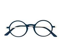 KoKoBin Ultradünne ultraleicht Anti-Blaulicht Lesebrille mit Etui Tragbare Brille (Blau, 3, Dioptrien)