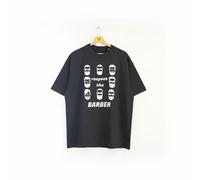 KOKOBO T-Shirt "Respect the Barber" - Oversized Nera Barbershop Culture 25°