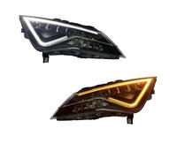 KOKOGLGBTD Assemblaggi Fari LED Per Auto Illuminazione Automatica Per Seat Per Leon 2013-2017 DRL Indicatore Di Direzione Del Freno Lampada Plug And Play