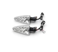 KOKOGLGBTD Per Aprilia Per Caponord 1200 NA850 Indicatori Di Direzione | Indicatore Direzione Accessori Anteriore/posteriore Lampeggiante(2 wire LED clear)