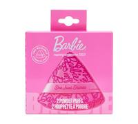 Kokomo Studio Ltd Barbie - Confezione da 2 spugnette triangolari riutilizzabili, colore: rosa, opacizzanti, morbide e facili da usare