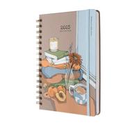 Kokonote: Agenda Settimanale 2025 Self Care Club | Life Planner 2025 formato A5, Weekly Planner 2025, Agenda Planner 2025 Bambina, 12 mesi Gennaio-Dicembre 2025, 14,8 x 21 cm