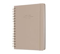 Kokonote: Agenda Settimanale 2025-2026 Misty Beige, Agenda Scolastica A5 12 mesi, 14,8x21 cm, Weekly Planner 2025 2026, Agenda Universitaria 2025 2026, Diario scuola superiori o medie